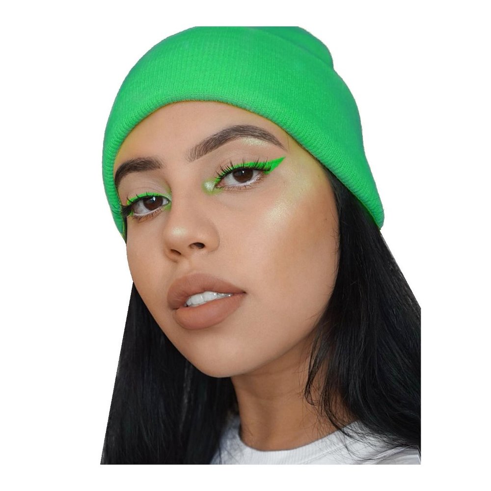 Super Green Beanie - NWT - Picture 5 of 6